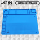 Estação de trabalho 2 em 1 - Manta Antiestática - Silicone - Suporta Altas Temperaturas