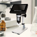 Microscópio eletrônico digital USB com tela LCD de 4,3”